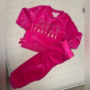 18 month Juicy Couture Velour set